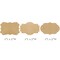 Wrapables Kraft Paper Sticker Labels for Lids, Mason Jars, Bottles, Homemade Products, Gift Wrapping, Parties